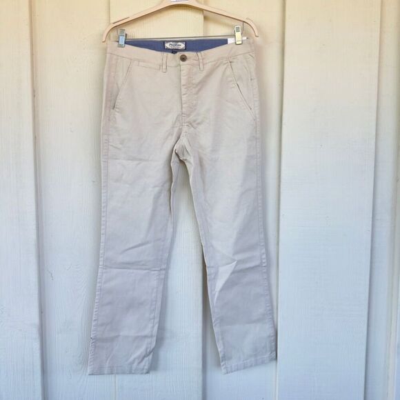 Flag & Anthem | Men's Castleton Stretch Chino Pants - Stone, Size 34x30 - Picture 2 of 11